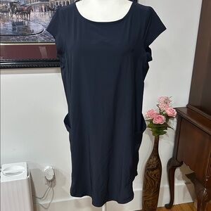 Talbots Classic Navy Mini Dress